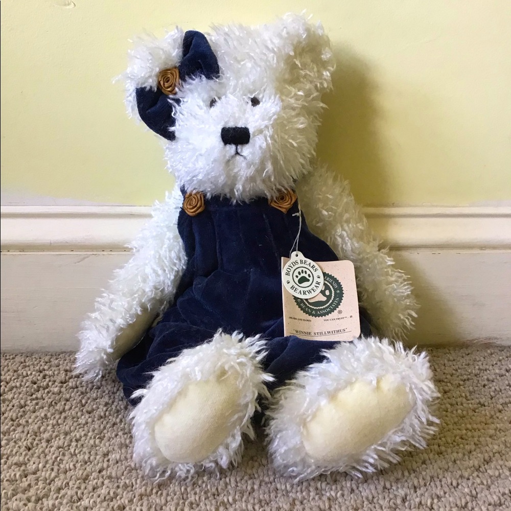 Boyds Bears collectible plush teddy